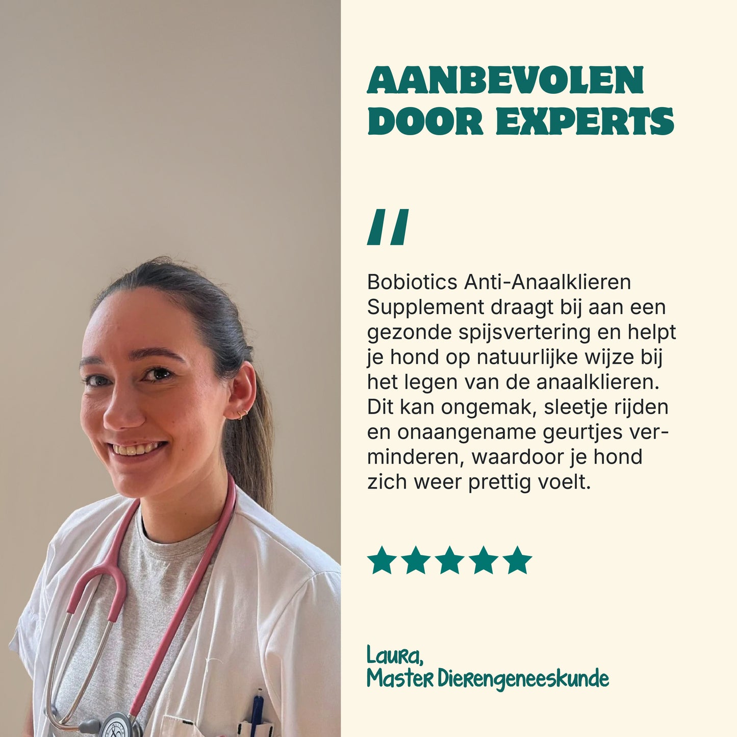 Anti-Anaalklieren Probiotica | 60 snacks | 100% natuurlijk