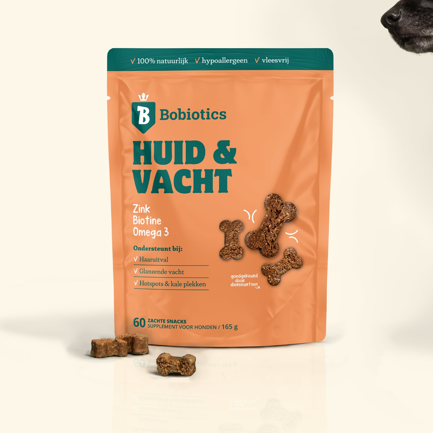 Huid & Vacht | 60 snacks | 100% natuurlijk