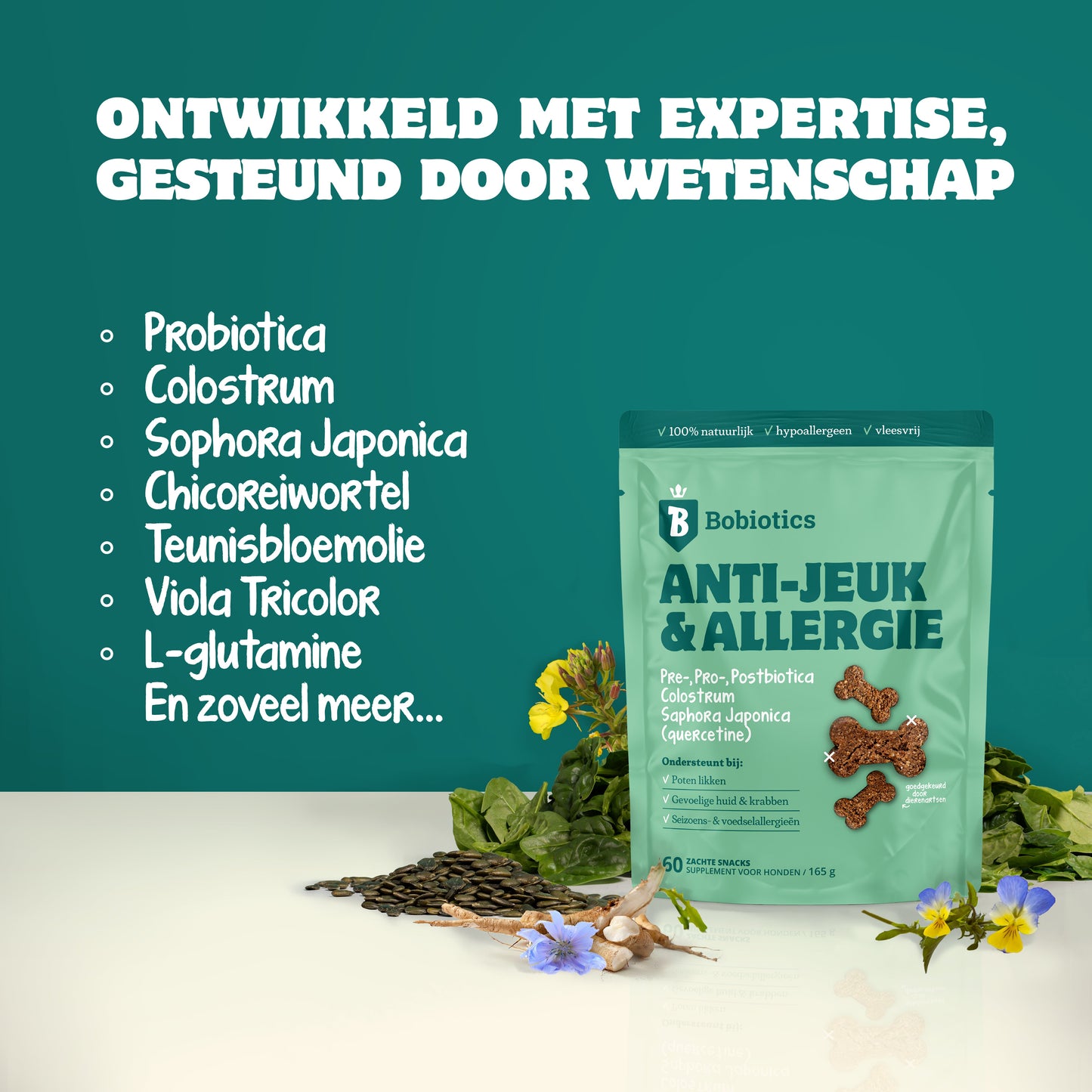 2 Pack | Probiotica Anti-jeuk | 120 supplementen | 100% natuurlijk