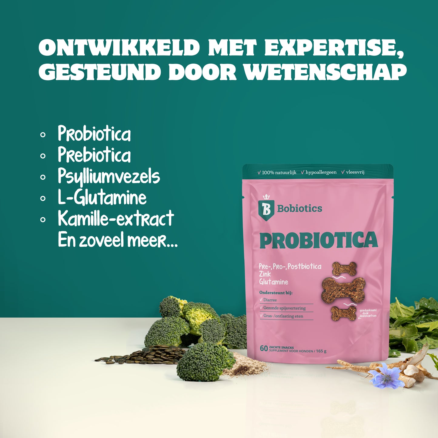 Probiotica Maag & Darm | 60 snacks | 100% natuurlijk