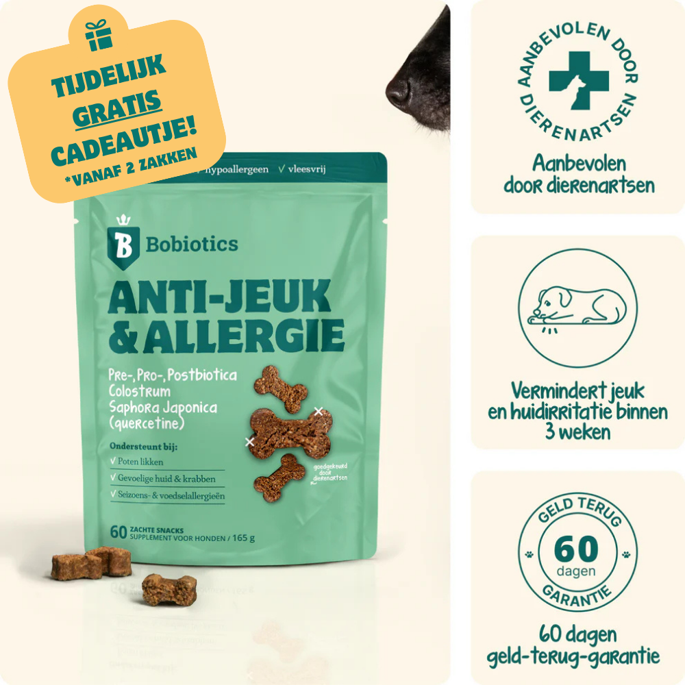 Probiotica Anti-jeuk | 60 supplementen | 100% natuurlijk