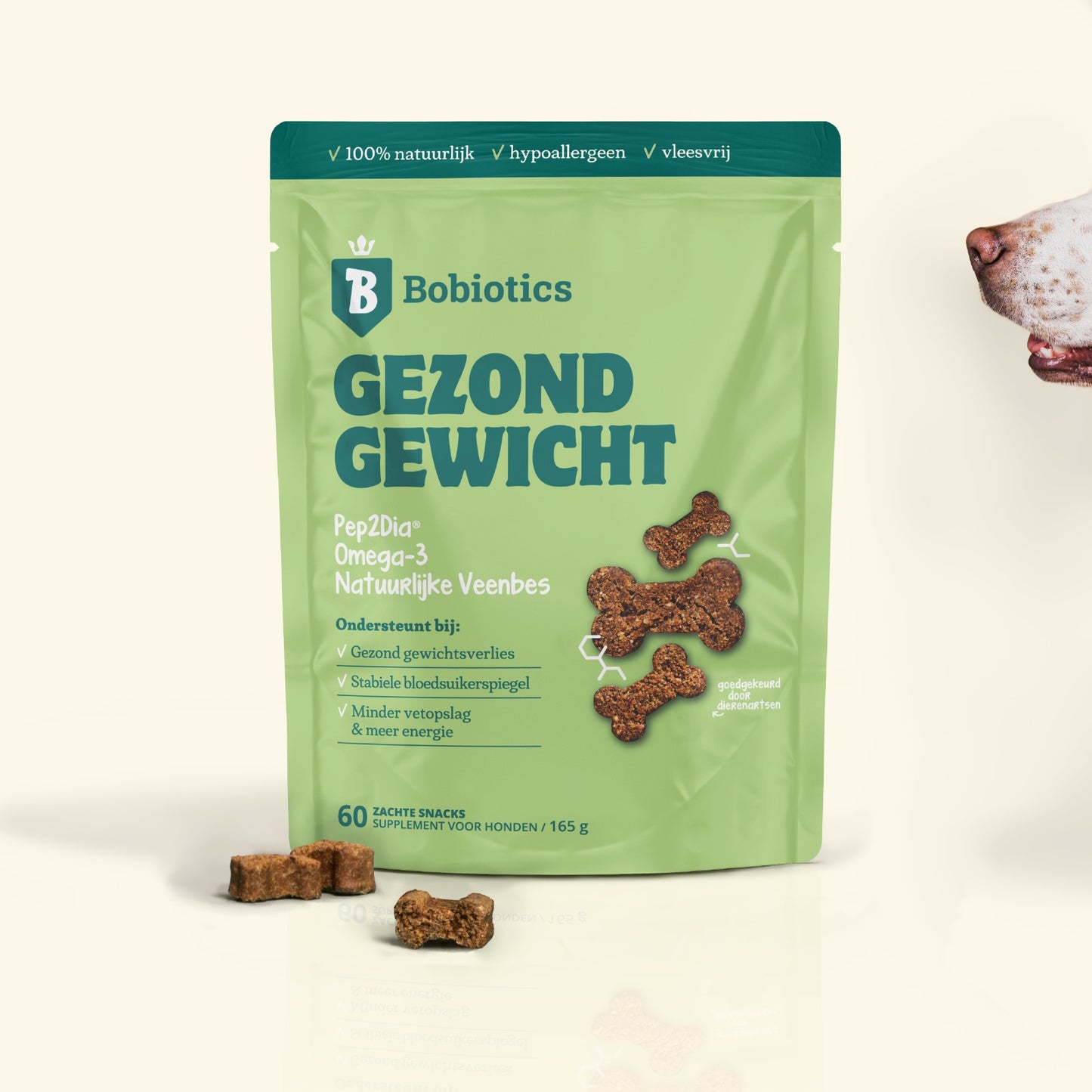 Gezond Gewicht Pep2Dia | 60 snacks | 100% natuurlijk