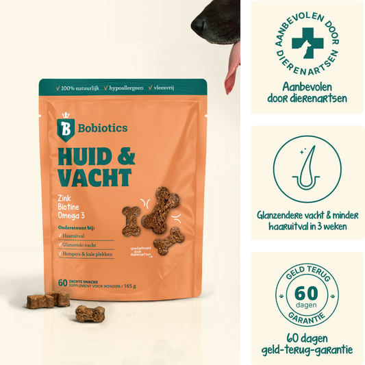 Huid & Vacht | 60 snacks | 100% natuurlijk