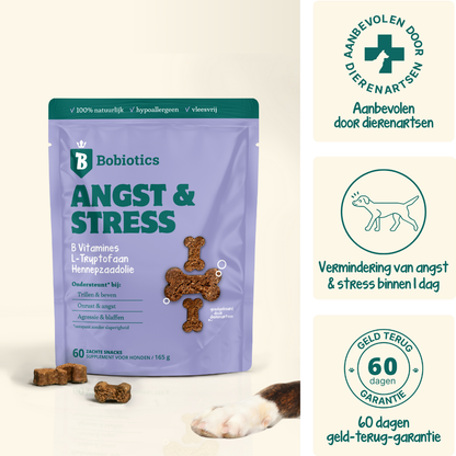 Anti-Stress & Angst | 60 snacks | 100% natuurlijk