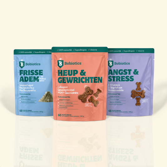 Frisse Adem & Gebit + Anti-Stress + Heup & Gewrichten