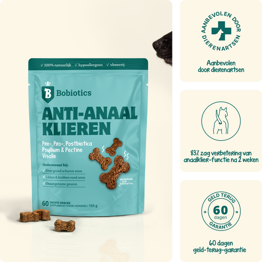 Anti-Anaalklieren Probiotica | 60 snacks | 100% natuurlijk