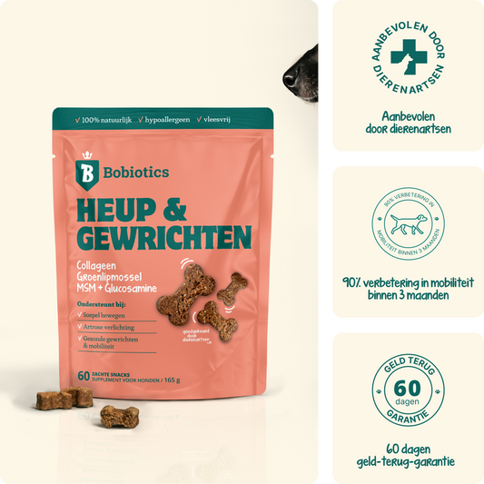 Heup & Gewrichten | 60 snacks | 100% natuurlijk