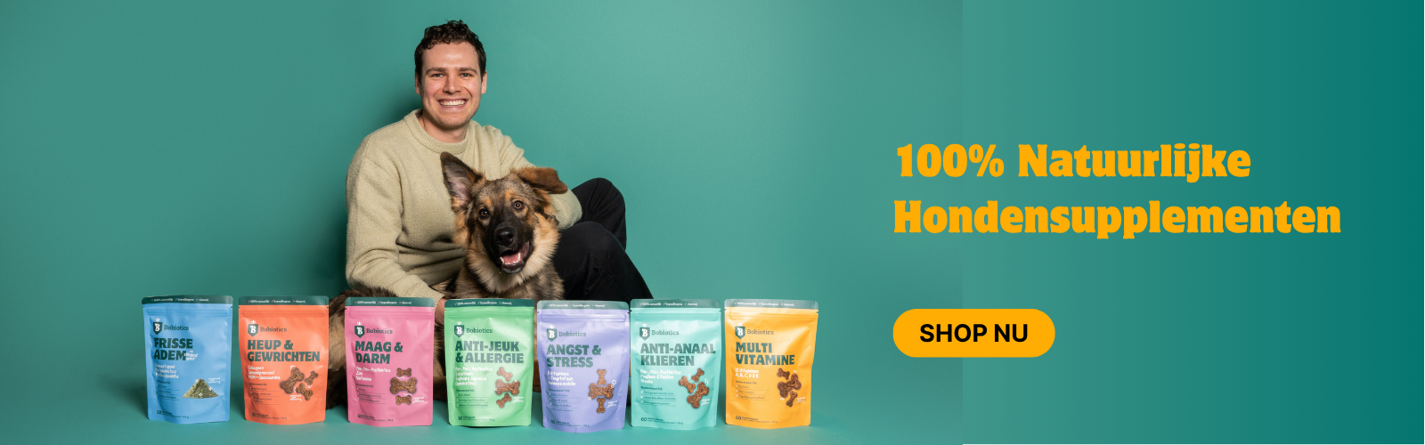 Shop Nu 100% Natuurlijke Hondensupplementen